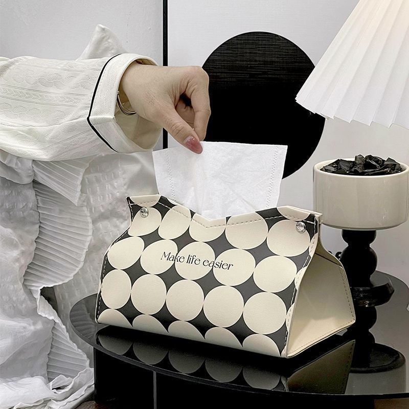 2025 New Accessible Luxury American Pastoral Style Tissue Box Home Desktop Storage Artifact Guest Dining Hotel Bedroom Coffee Table