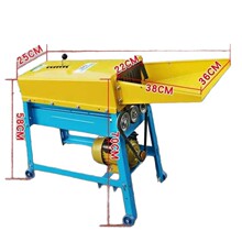 小型双滚筒玉米脱粒机 出口汽油机动力脱粒机 牵引移动扒皮脱粒机