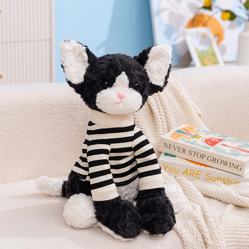 La explosión transfronteriza de lox suéter zorro peluche perro Edwin gato muñeca regalo de cumpleaños muñeca