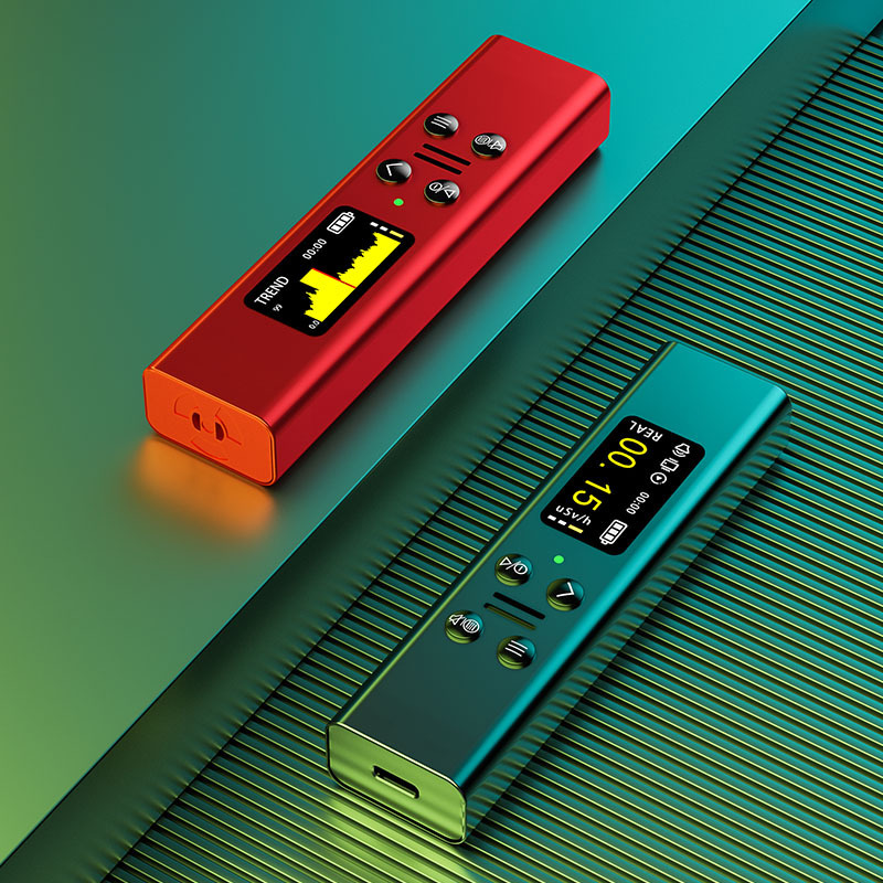 新款铝合金核辐射检测仪 X,Y,β射线检测盖格计数器工厂