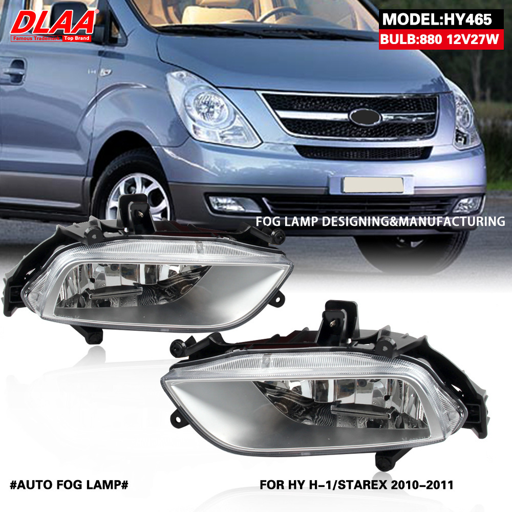 Aplicable a Hyundai 10 11 años STAREX conjunto de lámpara de niebla delantera modelo de vehículo comercial lámpara de niebla delantera lámpara de barra delantera luz diurna