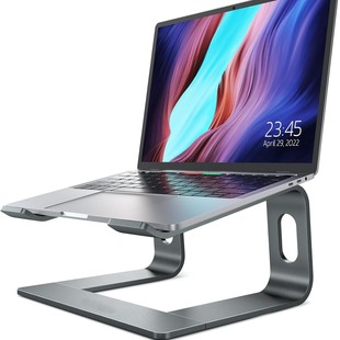 Laptop Bracket Aluminum Alloy Desktop Computer Heightening Rack Portable Hanging Cooling Rack Storage Bottom Cushion