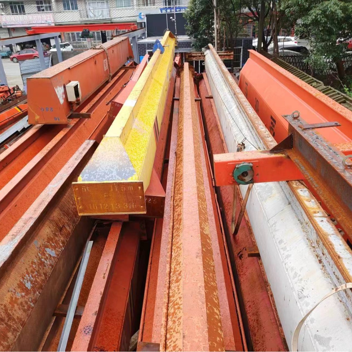 二手起重机 单梁起重机旧航吊天车单梁吊桥式单梁门式龙门吊行车