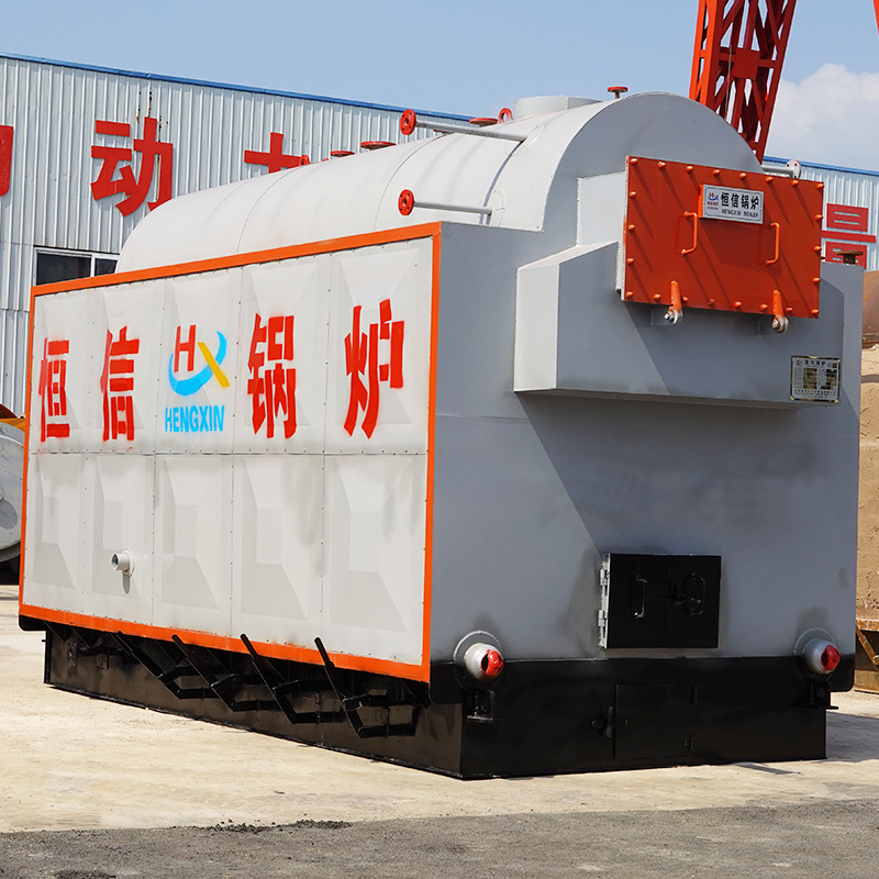 ソースメーカー 横型手焚きバイオマス蒸気ボイラー 業務用蒸気発生器 産業用石炭ガスボイラー|undefined