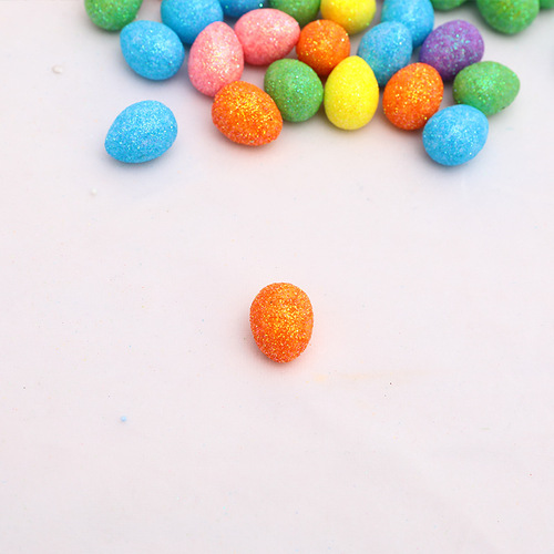 Cross-border wholesale Easter Christmas eggs carrot foam simulation egg decoration flower arrangement scene supplies