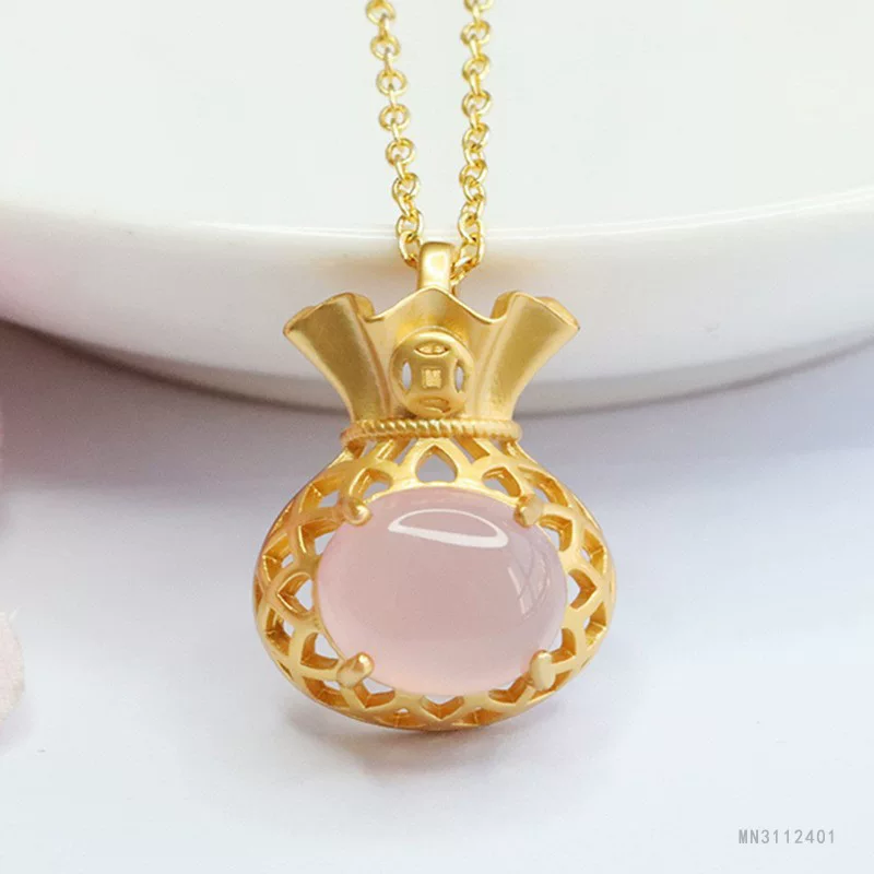 眷钰 Agate pendant, ethnic necklace, ethnic style, wholesale