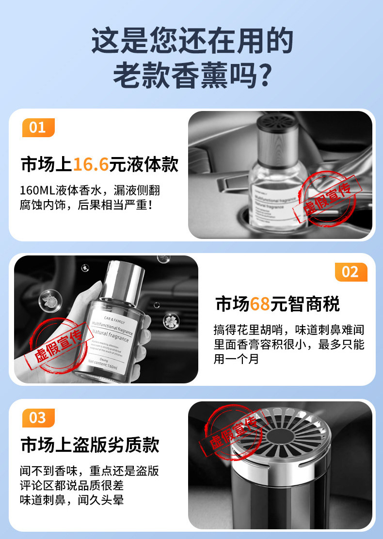 Car Aromatherapy Car Perfume Car Interior Long-Lasting Light Fragrance Deodorizing Fragrance Solid Balm Men's Premium