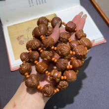 新品桃核多宝手串高端盘玩手串手链文玩时尚饰品小红书同款厂家直