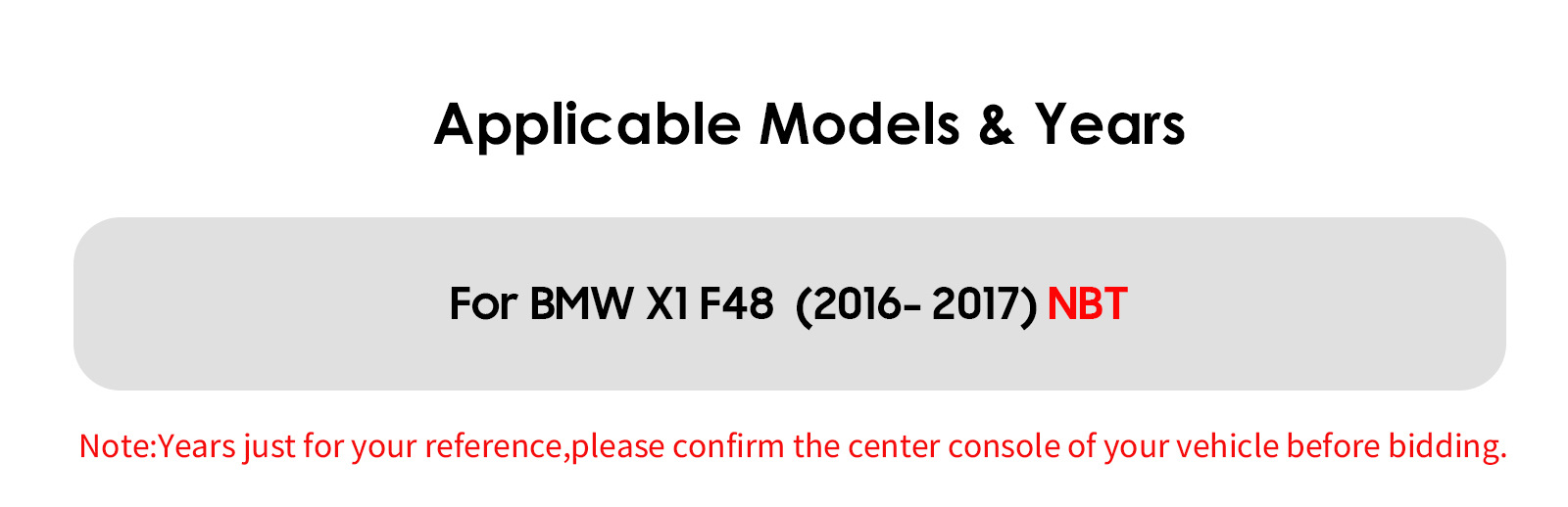 Suitable for BMW X1 F48 Android large screen 16-17 car central control navigator Bluetooth wireless carplay