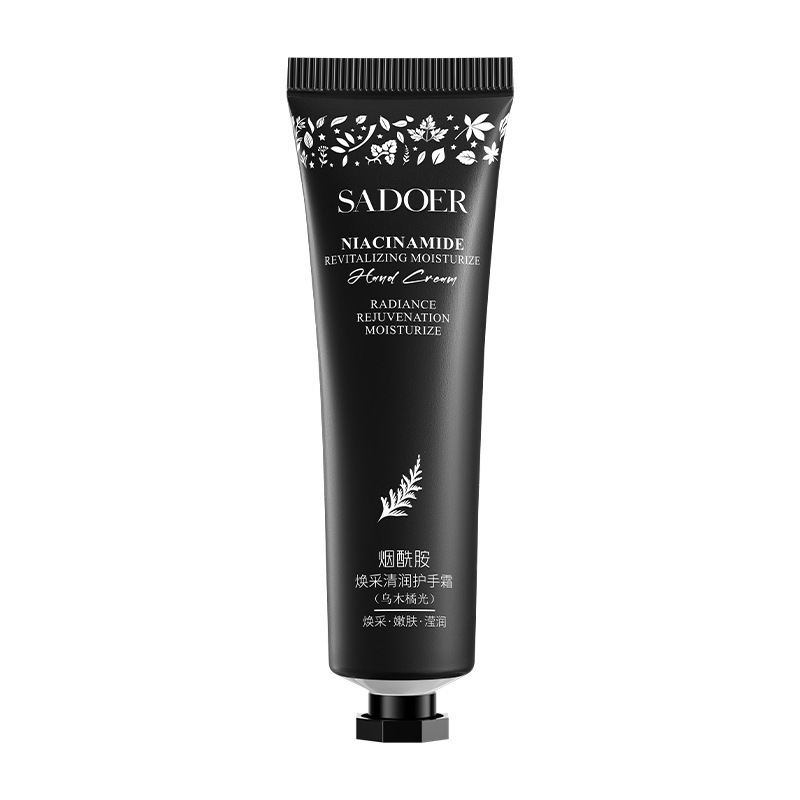 SADOER nicotinamida crema de manos humectante anti-agrietamiento crema de manos para el cuidado de la piel de otoño y invierno, pequeña rama de alto valor al por mayor