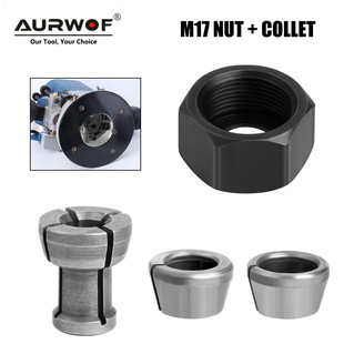 M17 nut chuck engraving machine chuck trimming machine chuck woodworking accessories conversion head