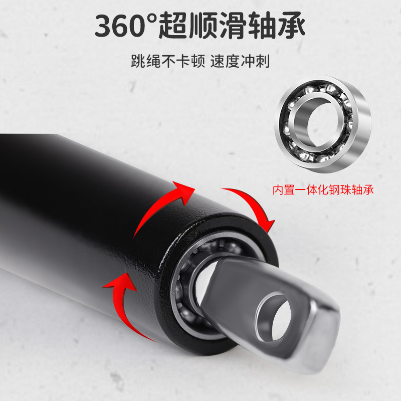 李宁儿童跳绳竞速训练比赛小学生考试专用成人健身燃脂运动钢丝绳|undefined