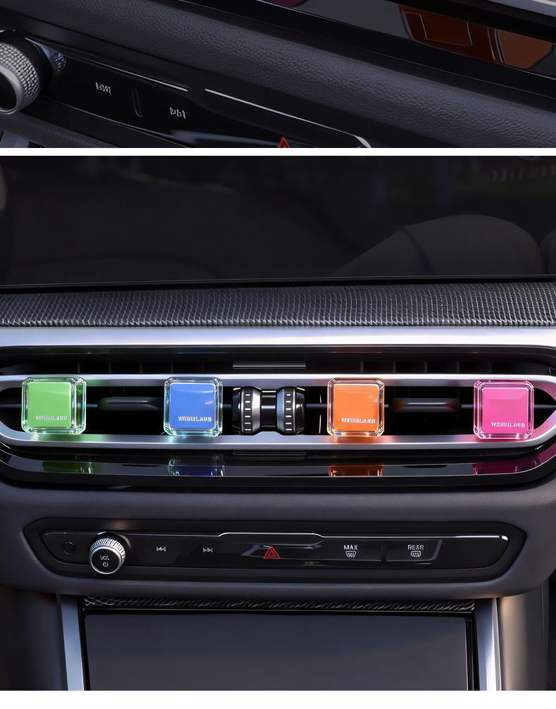 Car Air Freshener 2026 New Model Vent Clip Fragrance Deodorizer for Car Interior Odor Removal Perfume for Vehicle Use