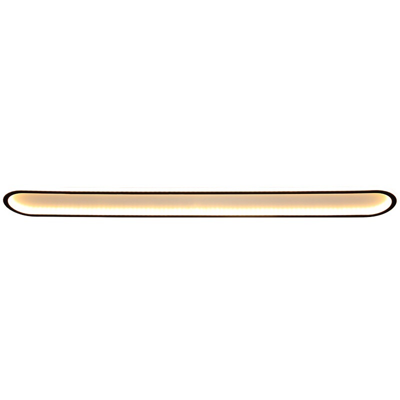 Entrada de luz de pasillo minimalista moderna LED personalidad creativa larga escalera pasillo balcón luz de techo