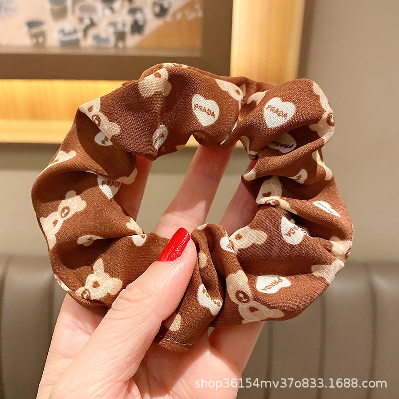 Anillo de pelo de oso Marrón