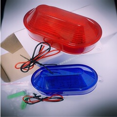 106LEDひし形警告灯点灭警告灯24V 16元、220V 17元赤青