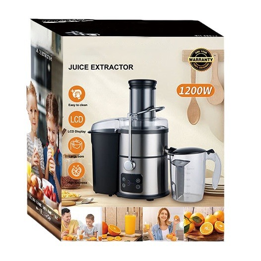 pantalla táctil doméstica exprimidor multifuncional de jugo de frutas y verduras separación de residuos de jugo de frutas y verduras máquina de jugo de frutas que rompe paredes Juicer