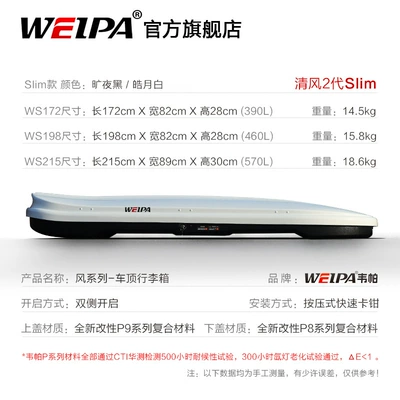 Roof box – Weipa Roof Luggage Case