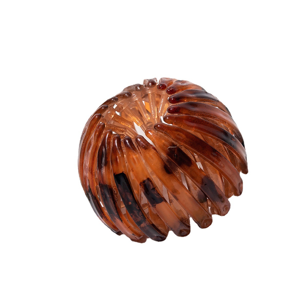 Estilo coreano cabeza de bola pelo rizador perezoso horquilla encogimiento elástico Nido de Pájaro anillo de pelo Corea del Sur Internet Celebrity simple ponytail accesorios para mujeres