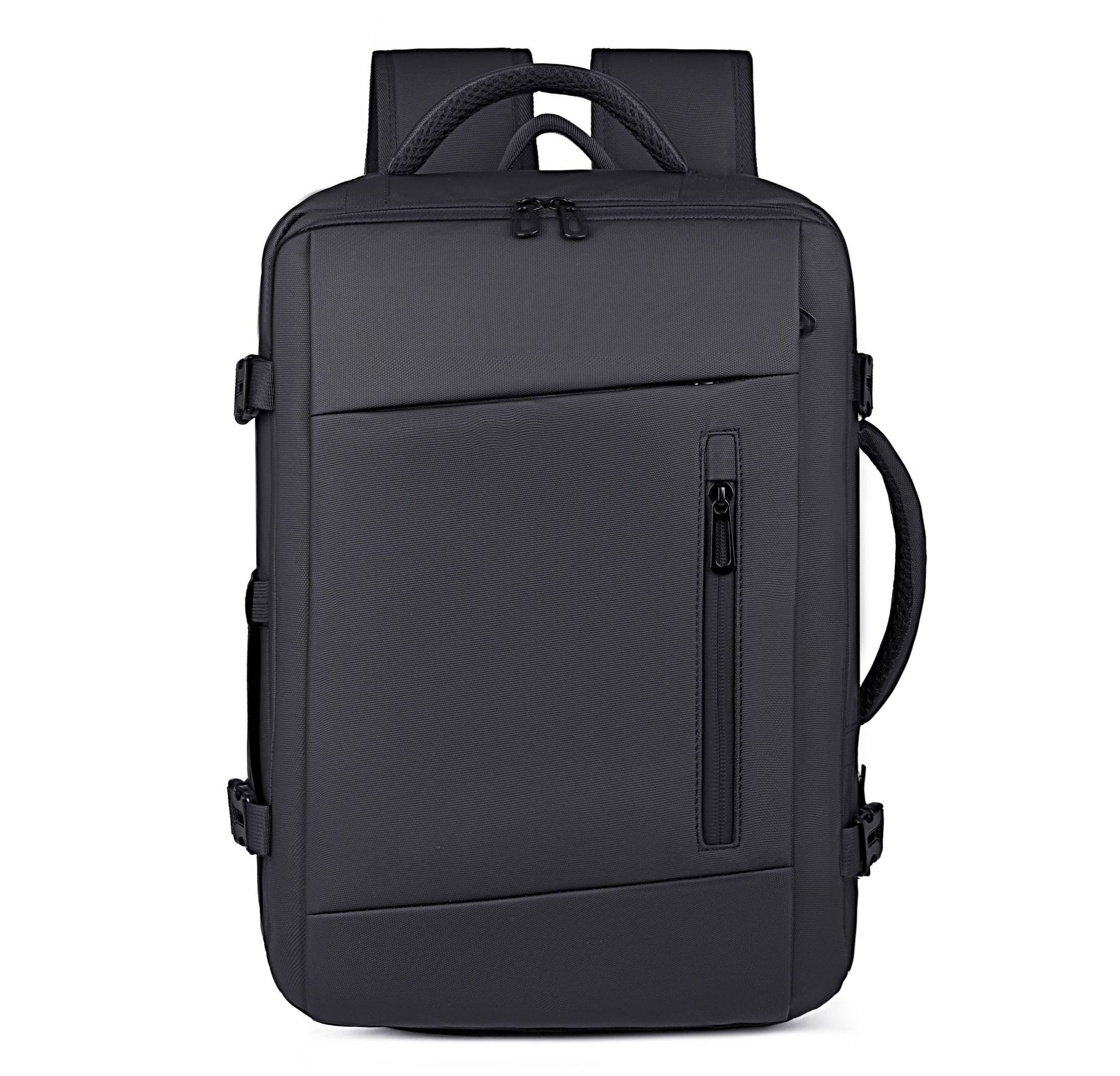 Cross-Border Expandable Double-Shoulder Short Bag Dry-Wet Separation Multi-Functional Backpack Large Capacity Business_voghion.com