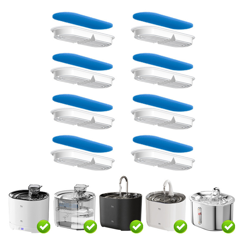 Explosión transfronteriza mascota inteligente dispensador de agua de circulación automática de agua viva gato y perro nuevo alimentador de agua para gatos image 10