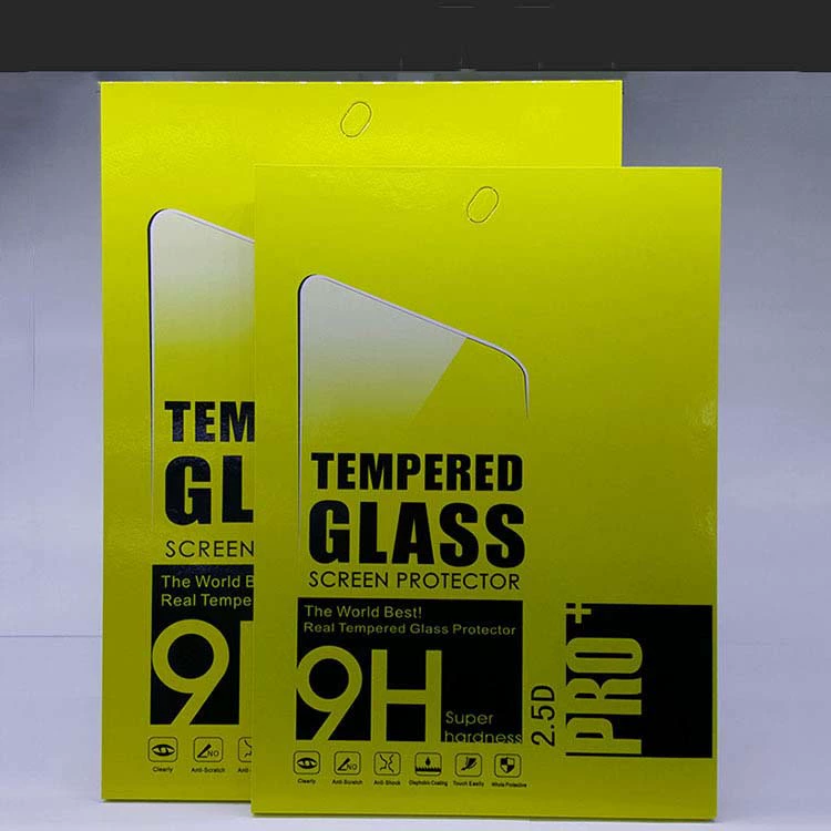 IPAD закаленная пленка Нейтральная упаковочная коробка для Apple ipadmini4 air и т. Д. Упаковка закаленной пленки с большим экраном