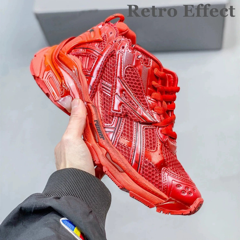 High-Top Ok Home Seventh-Generation Low-Top Retro Dad Sneakers Trendy Fashion Versatile Unisex Foreign Trade Model High-Top Ok Home Seventh-Generation Low-Top Retro Dad Sneakers Trendy Fashion Versatile Unisex Foreign Trade Model