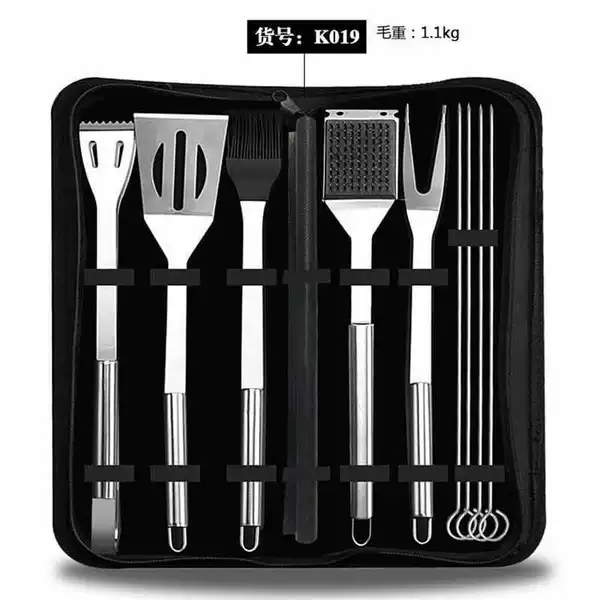 ☆✷Oxford cloth bag barbecue 11 pieces set (small tube handle)☆✷