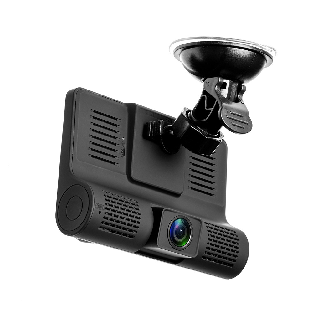 Car DVR 4inch Screen Dash Cam 3 Cameras Parking Monitor Car Video Recorder