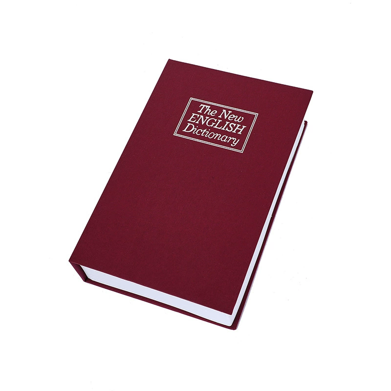 Simulation Book Capable Box Mid -Number Code Four -color Dictionary can be fixed