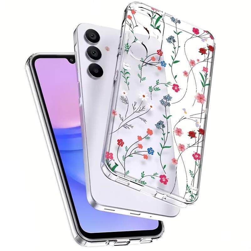 Best-selling in Southeast Asia, forest-themed vine and flower transparent Samsung Galaxy S25 phone case for girls with a high-end feel Best-selling in Southeast Asia, forest-themed vine and flower transparent Samsung Galaxy S25 phone case for girls with a high-end feel
