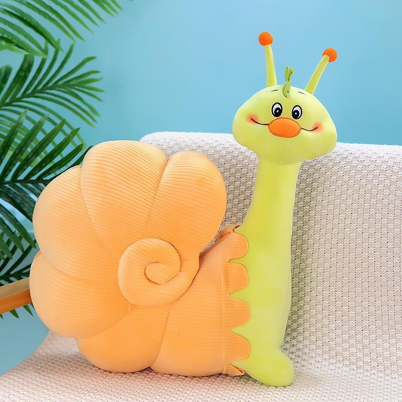 Linda muñeca de caracol caracol juguete de peluche para niñas en la cama para dormir muñeca linda decoración del hogar al por mayor