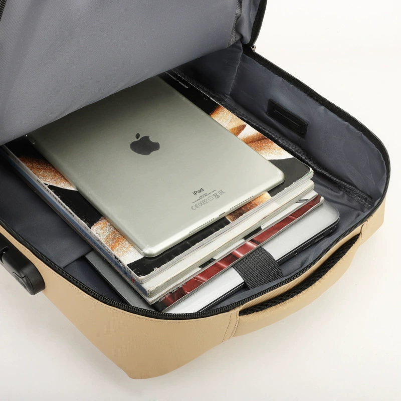 Capacious laptop, backpack, travel bag, school bag, business version