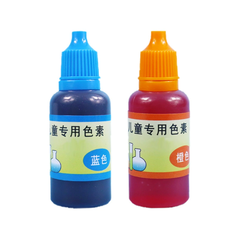 Children's eraser for experiments, pigment slime, 10 ml, science, DIY