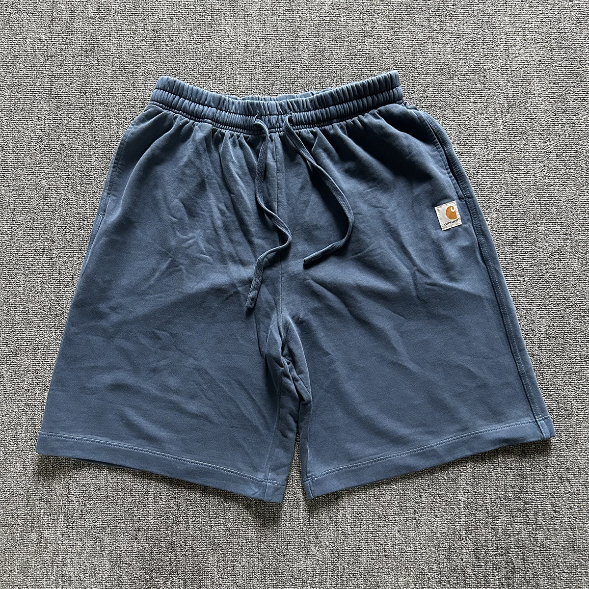 Carhartt Sweat Shorts Heavyweight Cotton Blue