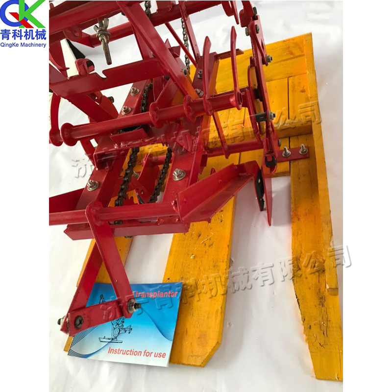 农用小型手摇式插秧机 双行水稻秧苗种植机 小型秧苗种植设备