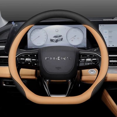 Steering wheel cover — Steering Wheel Cover 5X - style-2-black-and-yellow-set-style-ultra-thin-default