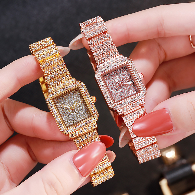 Casual Solid Color Buckle Electronic Women's Watches display picture 2