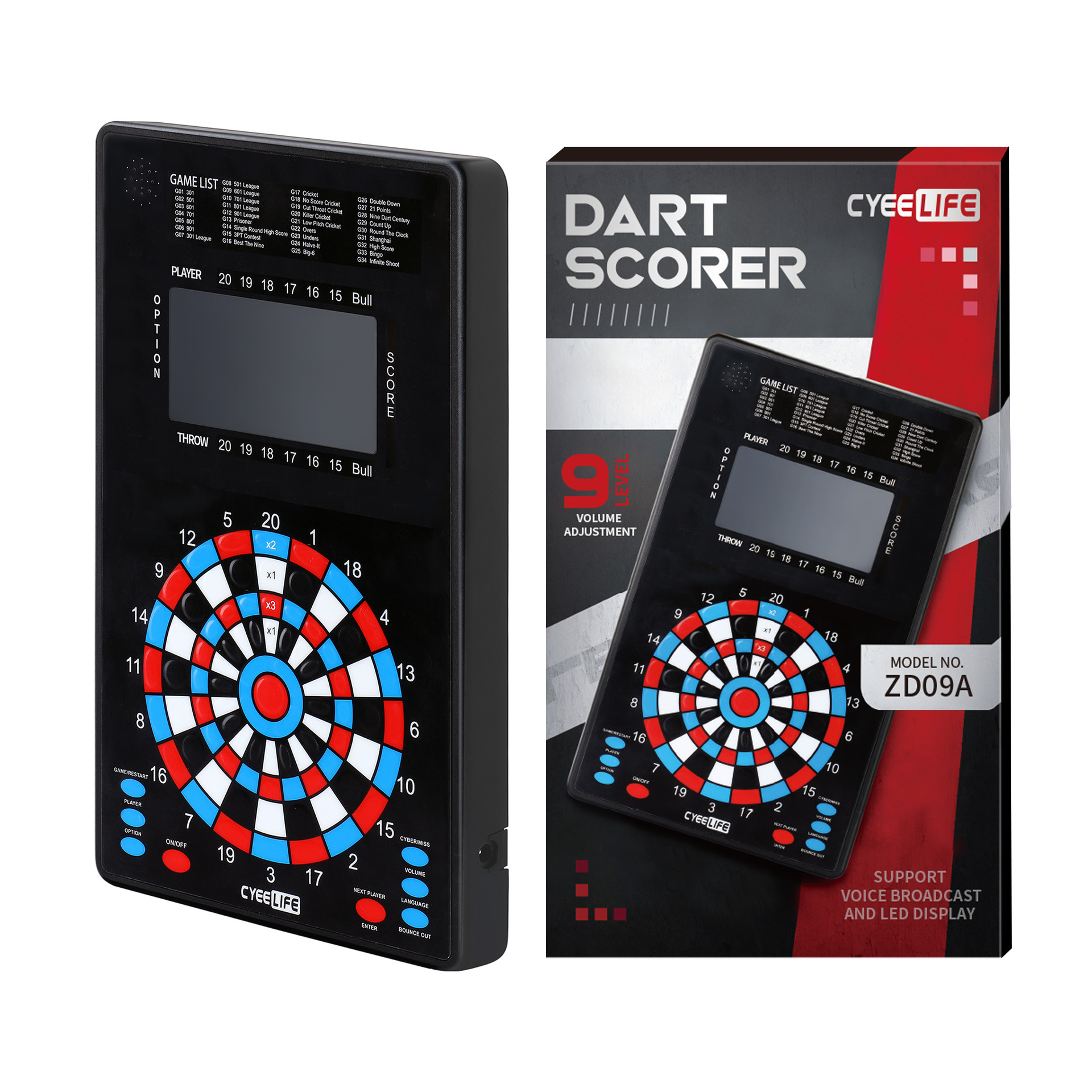 digital smart electronic darts