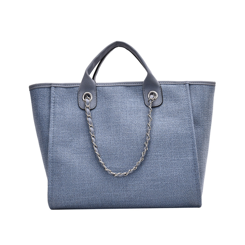 1069g Weight Zipper Closure Type Double Shoulder Straps Strap Type Tote Bag Bags Type Daily Occasion Canvas Material Solid Color Pattern All Seasons Season Women'S Gender Fashion Style Square Shape Sewing Craft Medium Size Women's Medium All Seasons Canvas Fashion Tote Bag 14