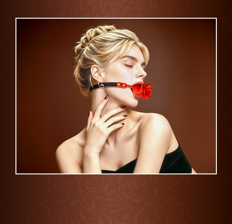 SM-含丹口塞奢享版 Adult Oral Play Mouth Accessory in Red — detail image 20