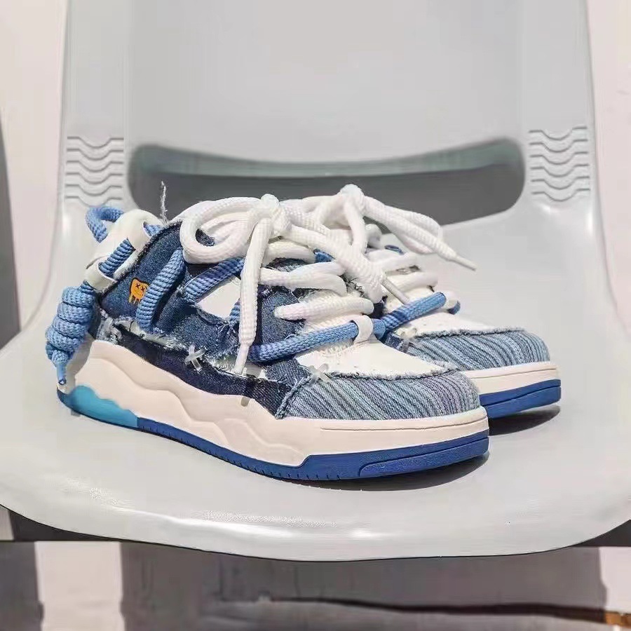 Muške cipele, proljetne nove prozračne platnene cipele s dezodoransom, lagane i svestrane muške ležerne sportske modne cipele s debelim potplatom_voghion.com