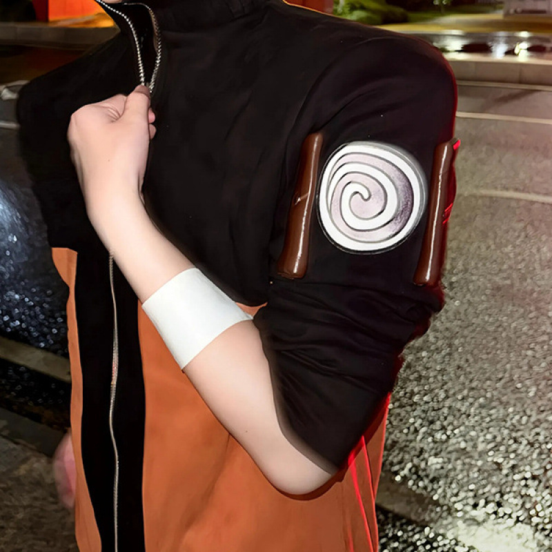 漩涡鸣人cos火之意志常服面料C服|undefined