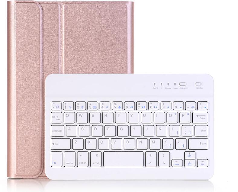 Suitable for Apple iPad mini5 protective case with Bluetooth keyboard mini4/3/2/1 leather case