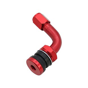 Motorcycle Electric Vehicle Modified Colorful Vacuum Tire Valve Curved Mouth Aluminum Alloy Tire Valve Pvr32