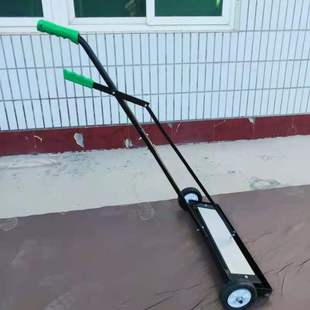 Strong Magnetic Floor Sweeper Magnetic Iron Removal Vehicle Iron Filings Cleaning Workshop Iron Picker Hand Push Iron Suction Vehicle