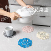 Silica gel table mat, kitchen, factory direct supply, with snowflakes