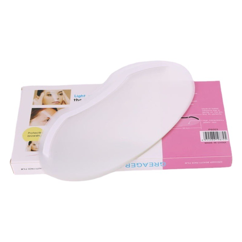 50 tabletas de protección ocular/caja peluquería flequillos transparentes pegatinas máscara de corte de pelo para niños máscara de ojo 20 unids/set