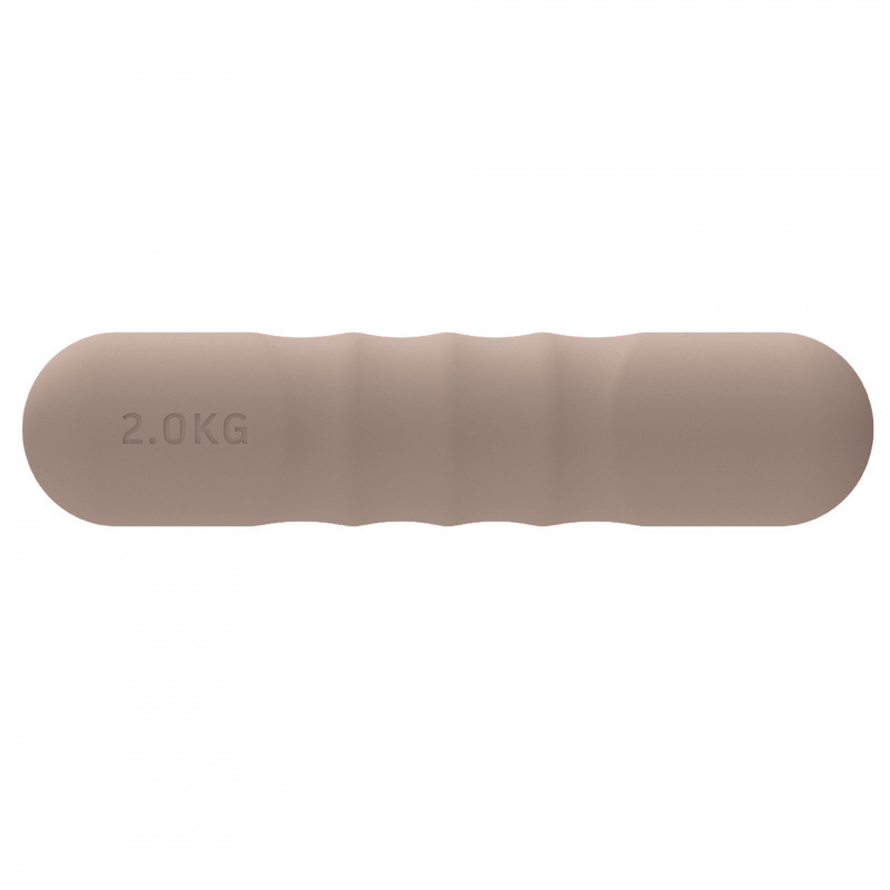 Dumbbell redondo de silicona fijo equipo de fitness yoga pilates entrenamiento de fuerza dumbbell redondo de silicona