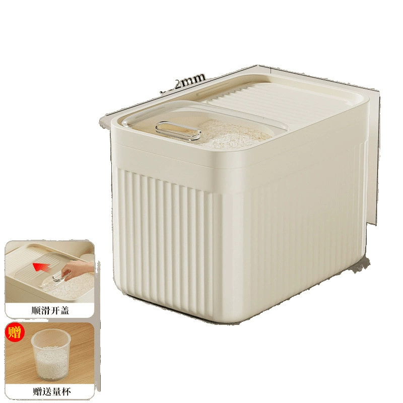 Rice tank, storage box, insect and moisture protection